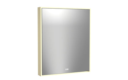 Vanguard Lighted Mirrored Cabinet, Surface Mount, 2700/3000/4000K Temperature, Deffoger, Dimmable, Three-direction Light Diffuser