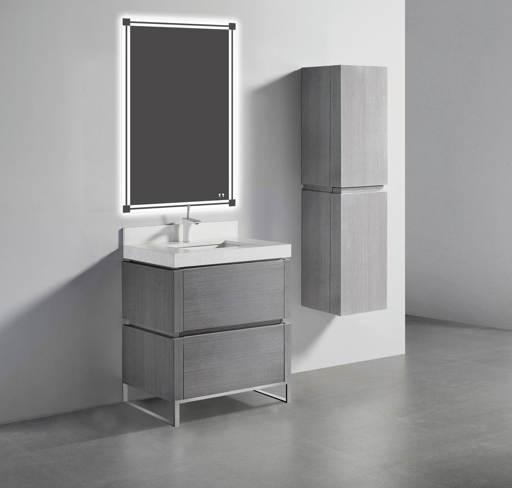 Madeli Metro 30" Free Standing Vanity Cabinet