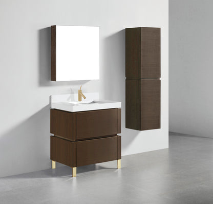 Metro 30" Free Standing Vanity Cabinet