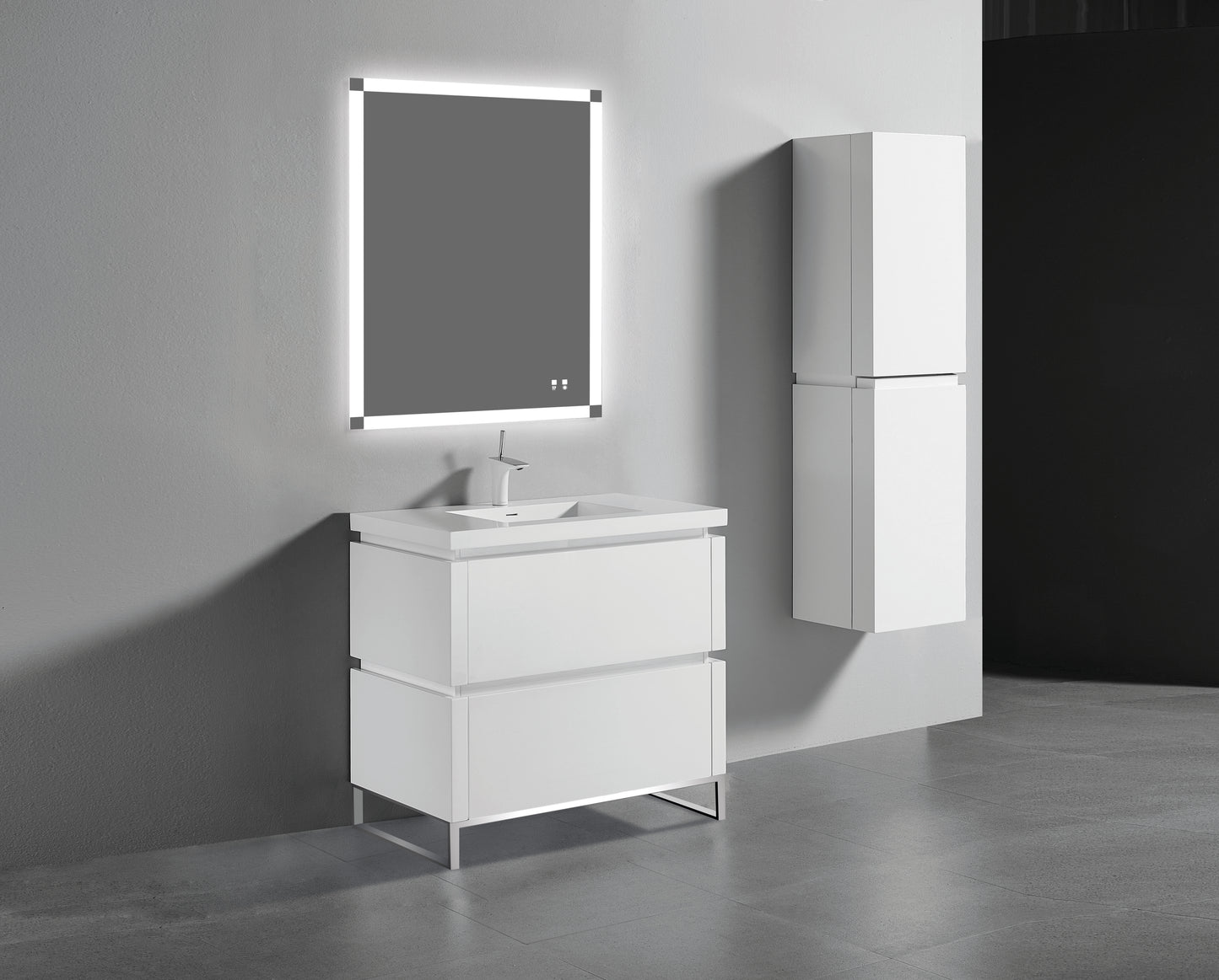 Metro 36" Free Standing Vanity Cabinet