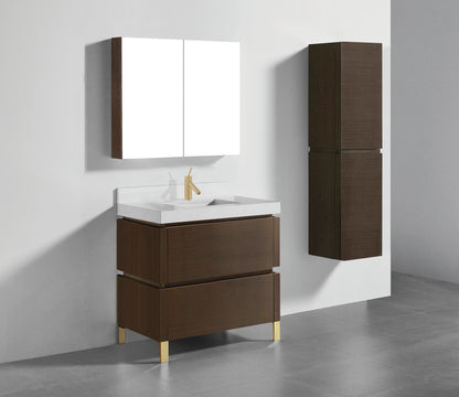 Metro 36" Free Standing Vanity Cabinet