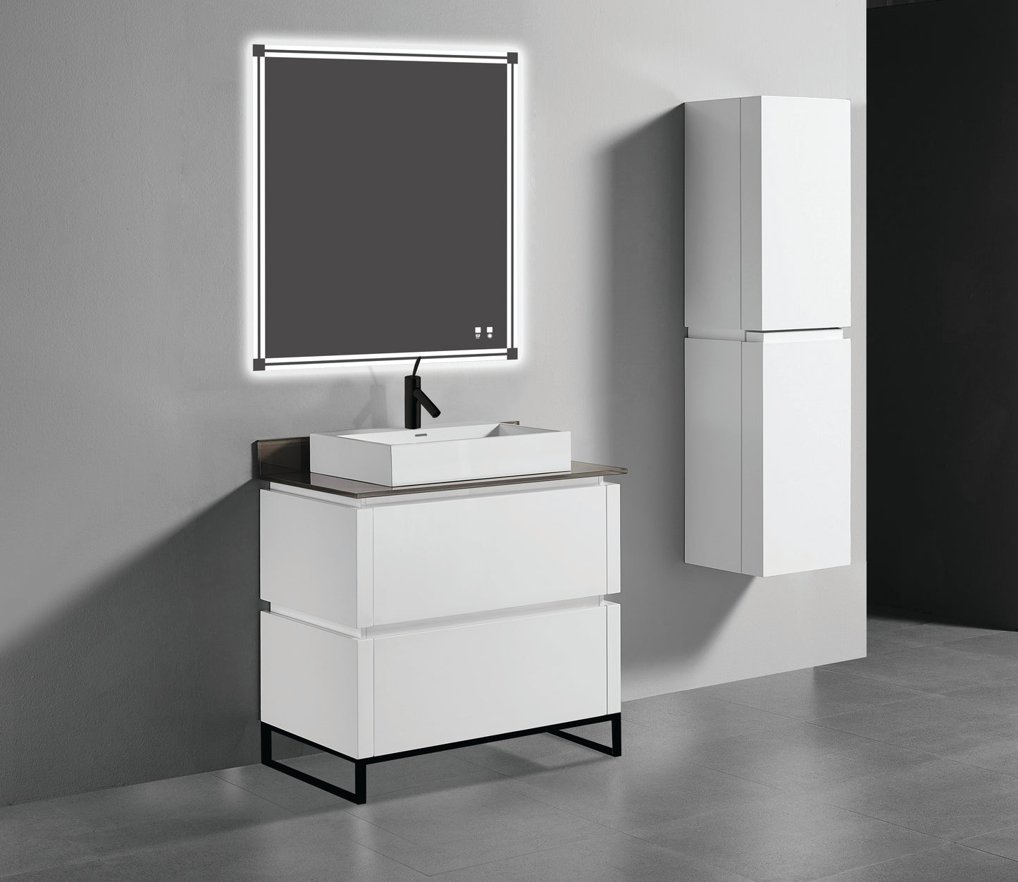 Metro 42" Free Standing Vanity Cabinet