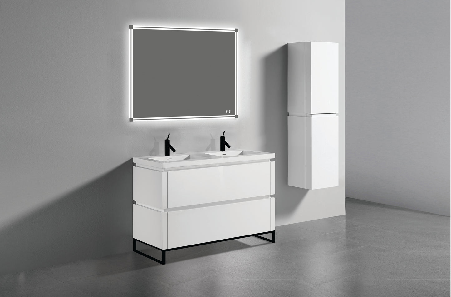 Metro 48D" Free Standing Vanity Cabinet