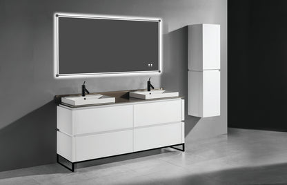 Metro 72D" Free Standing Vanity Cabinet