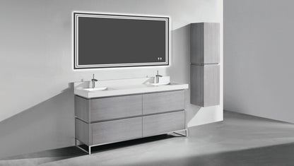 Madeli Metro 72D" Free Standing Vanity Cabinet