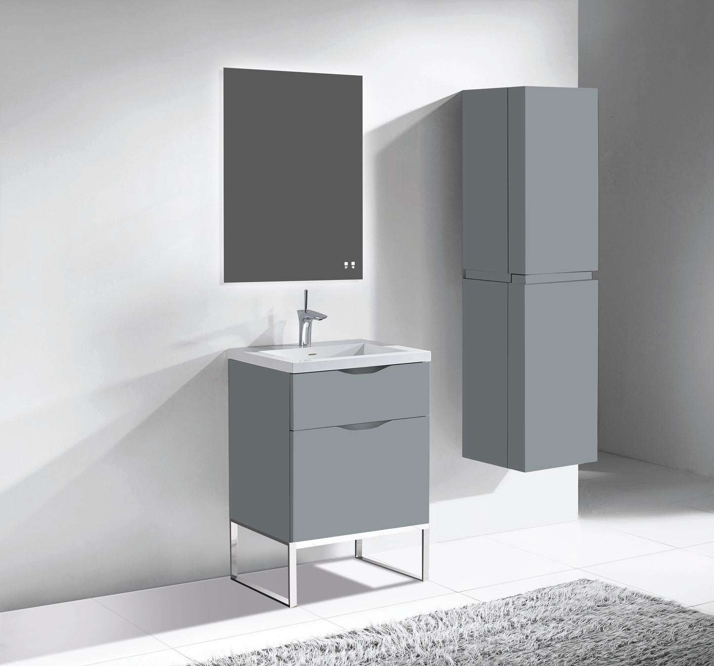 Milano 24" Free Standing Vanity Cabinet