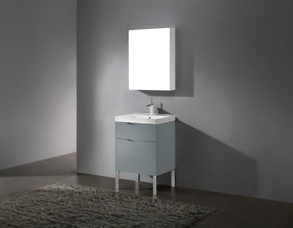 Milano 24" Free Standing Vanity Cabinet
