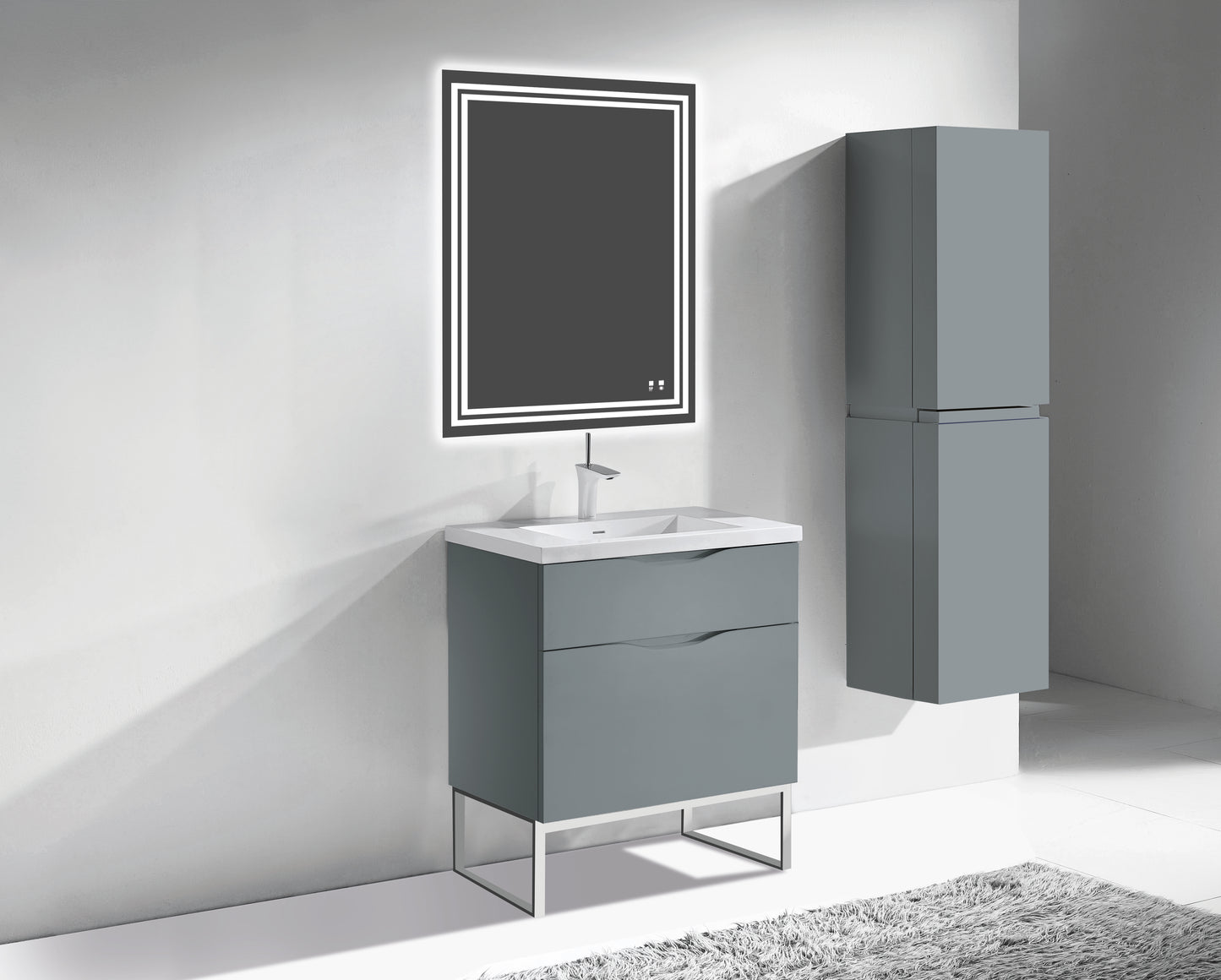Milano 30" Free Standing Vanity Cabinet