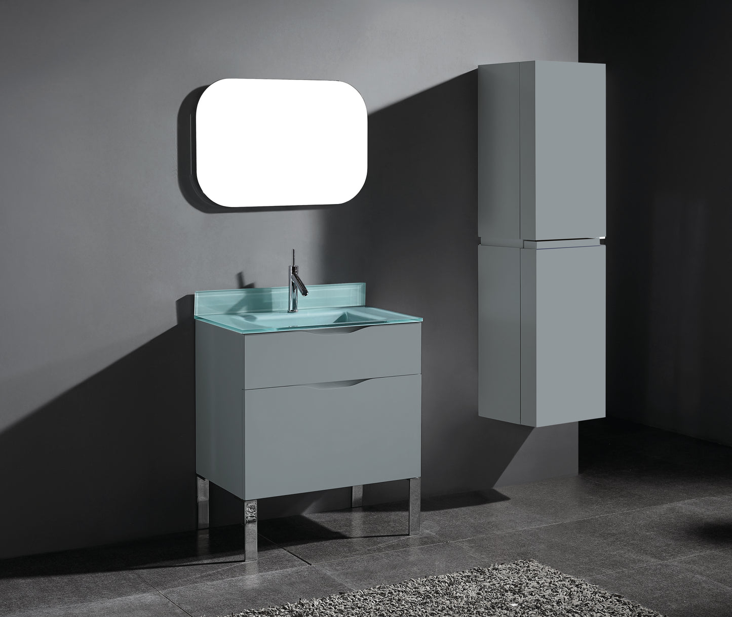 Milano 30" Free Standing Vanity Cabinet