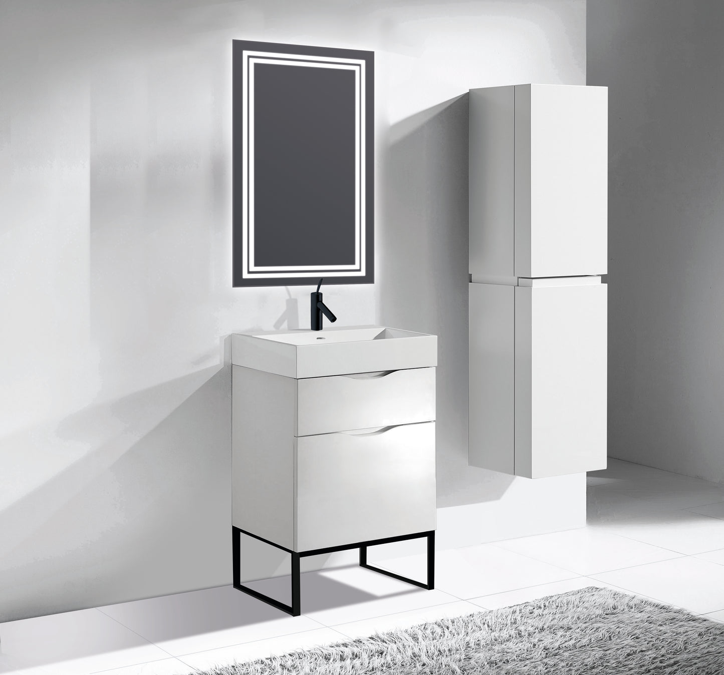 Milano 24" Free Standing Vanity Cabinet