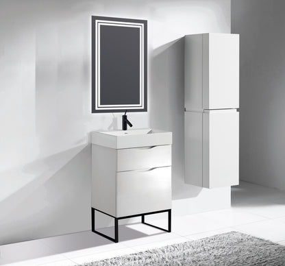 Milano 24" Free Standing Vanity Cabinet