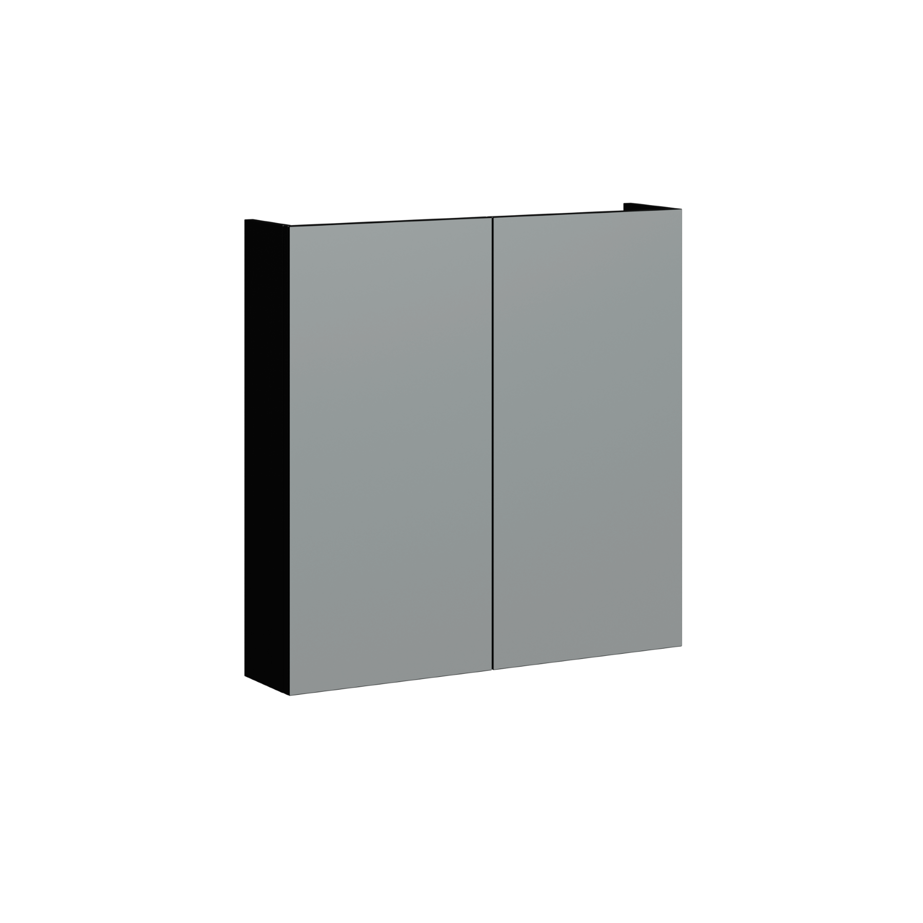 Natick Wall Mount Medicine Cabinet 30 Inch Black Satin
