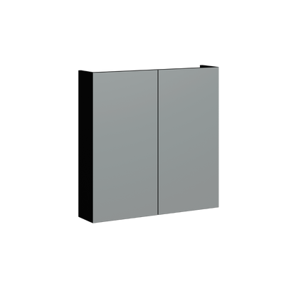Natick Wall Mount Medicine Cabinet 30 Inch Black Satin