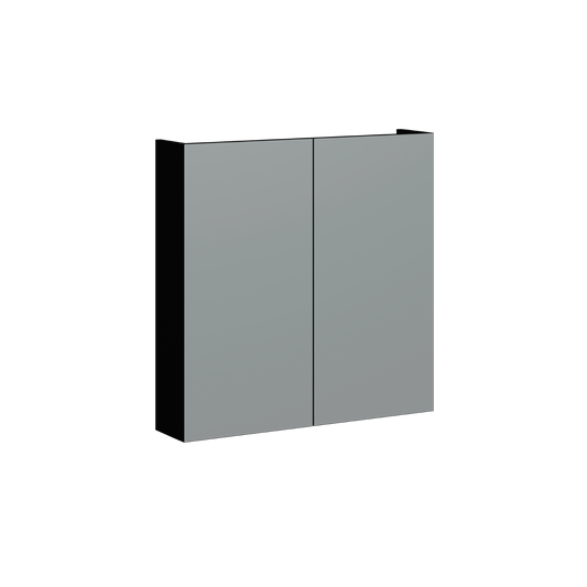Natick Wall Mount Medicine Cabinet 30 Inch Black Satin