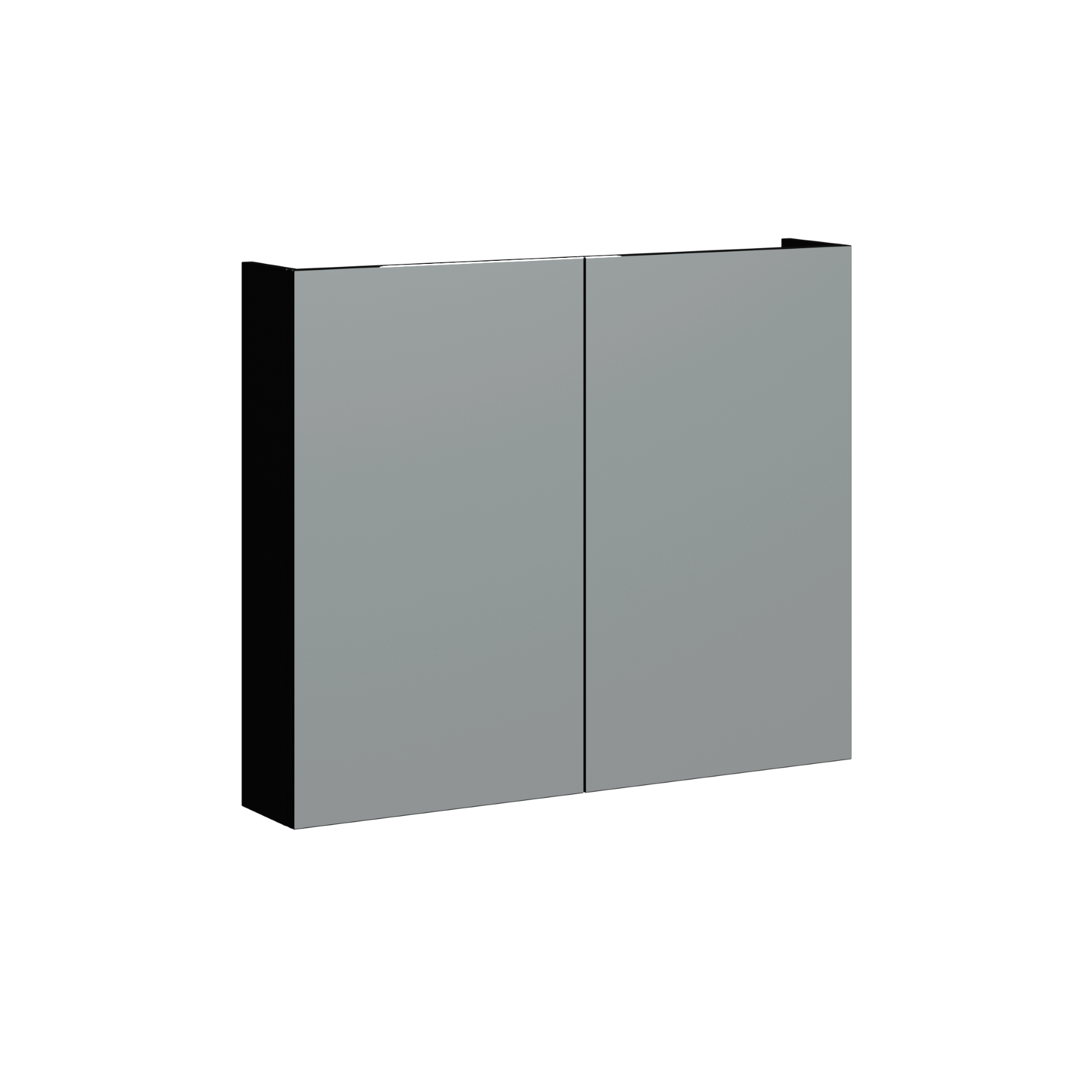 Natick Wall Mount Medicine Cabinet 36 Inch Black Satin