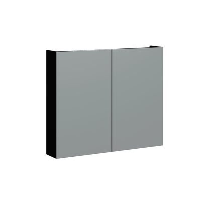 Natick Wall Mount Medicine Cabinet 36 Inch Black Satin
