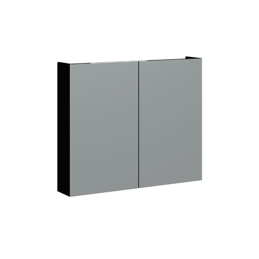 Natick Wall Mount Medicine Cabinet 36 Inch Black Satin