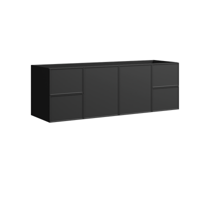 Natick Wall Mount Single Vanity 60 Inch