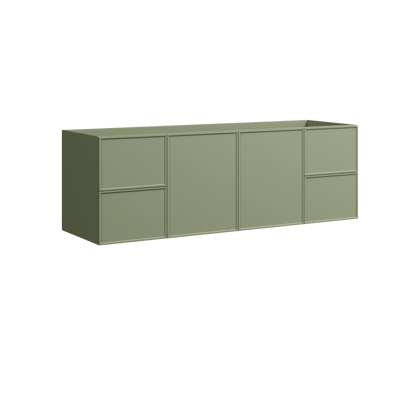 Natick Wall Mount Single Vanity 60 Inch