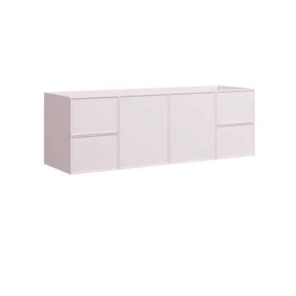 Natick Wall Mount Single Vanity 60 Inch