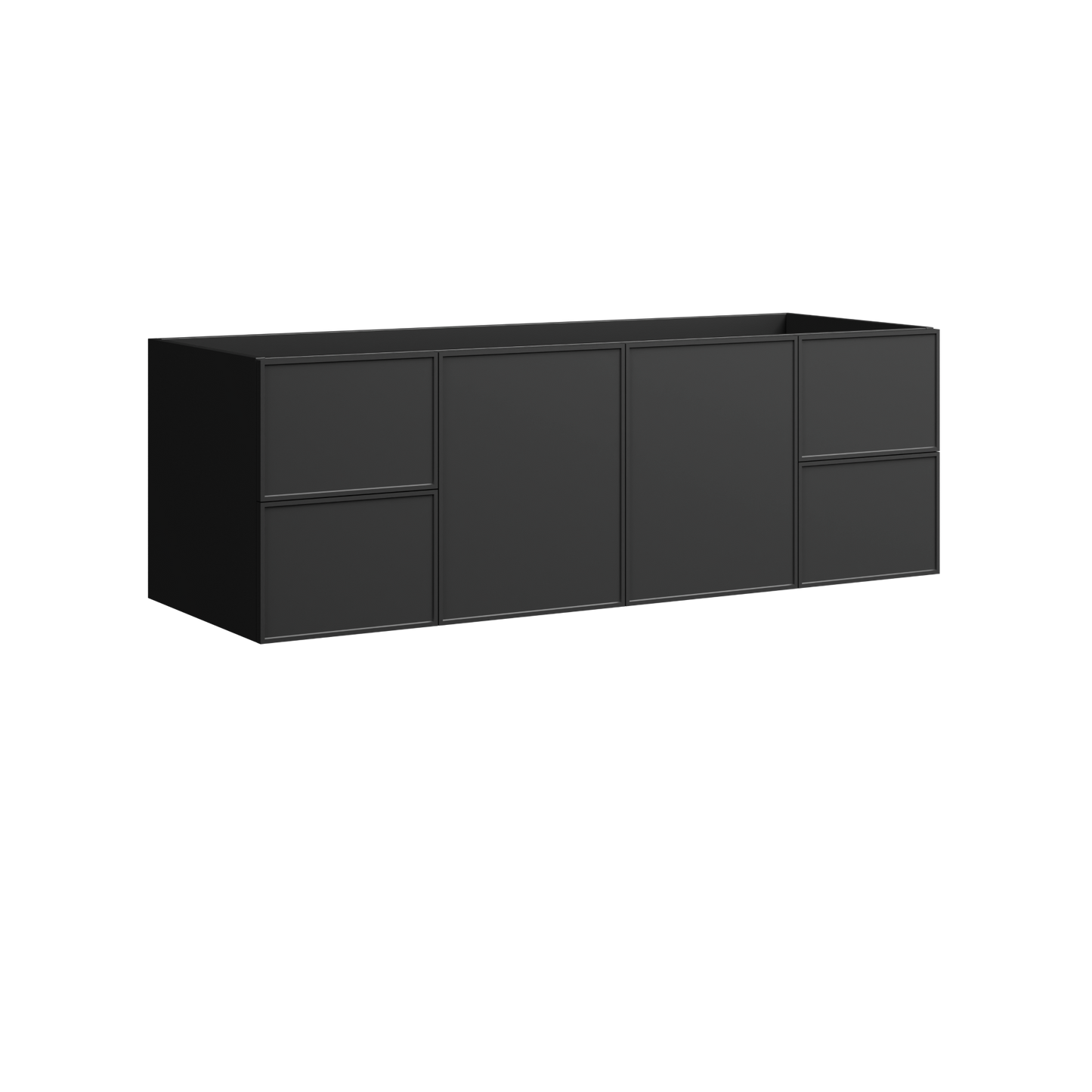 Natick Wall Mount Single Vanity 60 Inch