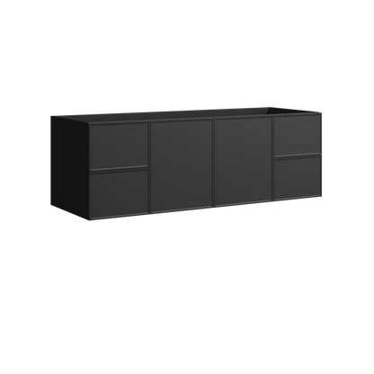 Natick Wall Mount Single Vanity 60 Inch