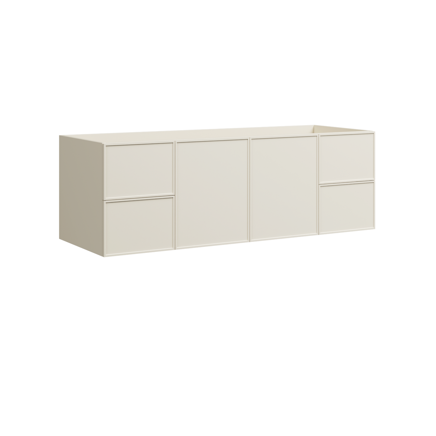 Natick Wall Mount Single Vanity 60 Inch