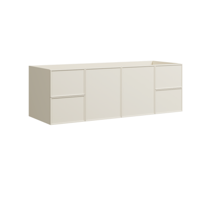 Natick Wall Mount Single Vanity 60 Inch