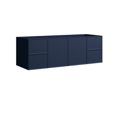 Natick Wall Mount Single Vanity 60 Inch