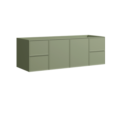 Natick Wall Mount Single Vanity 60 Inch