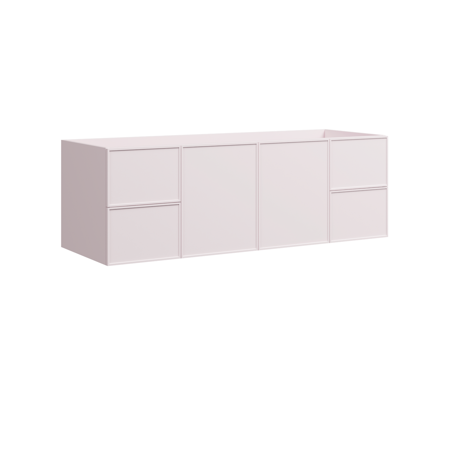 Natick Wall Mount Single Vanity 60 Inch