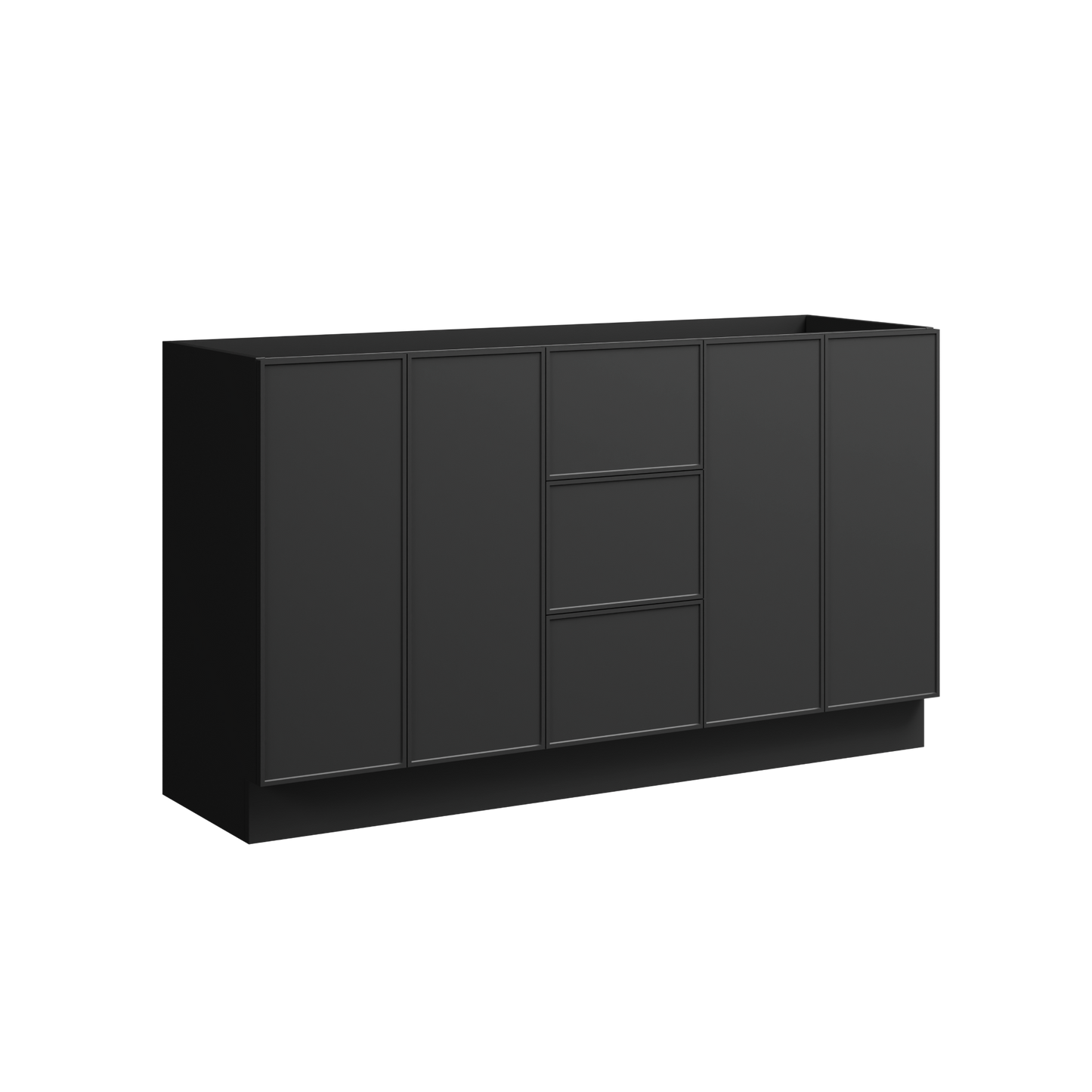 Natick Floor Standing Double Vanity 60 Inch