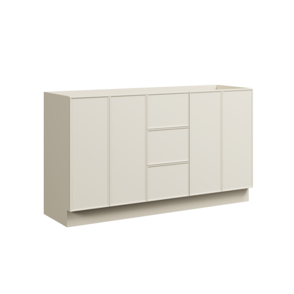 Natick Floor Standing Double Vanity 60 Inch