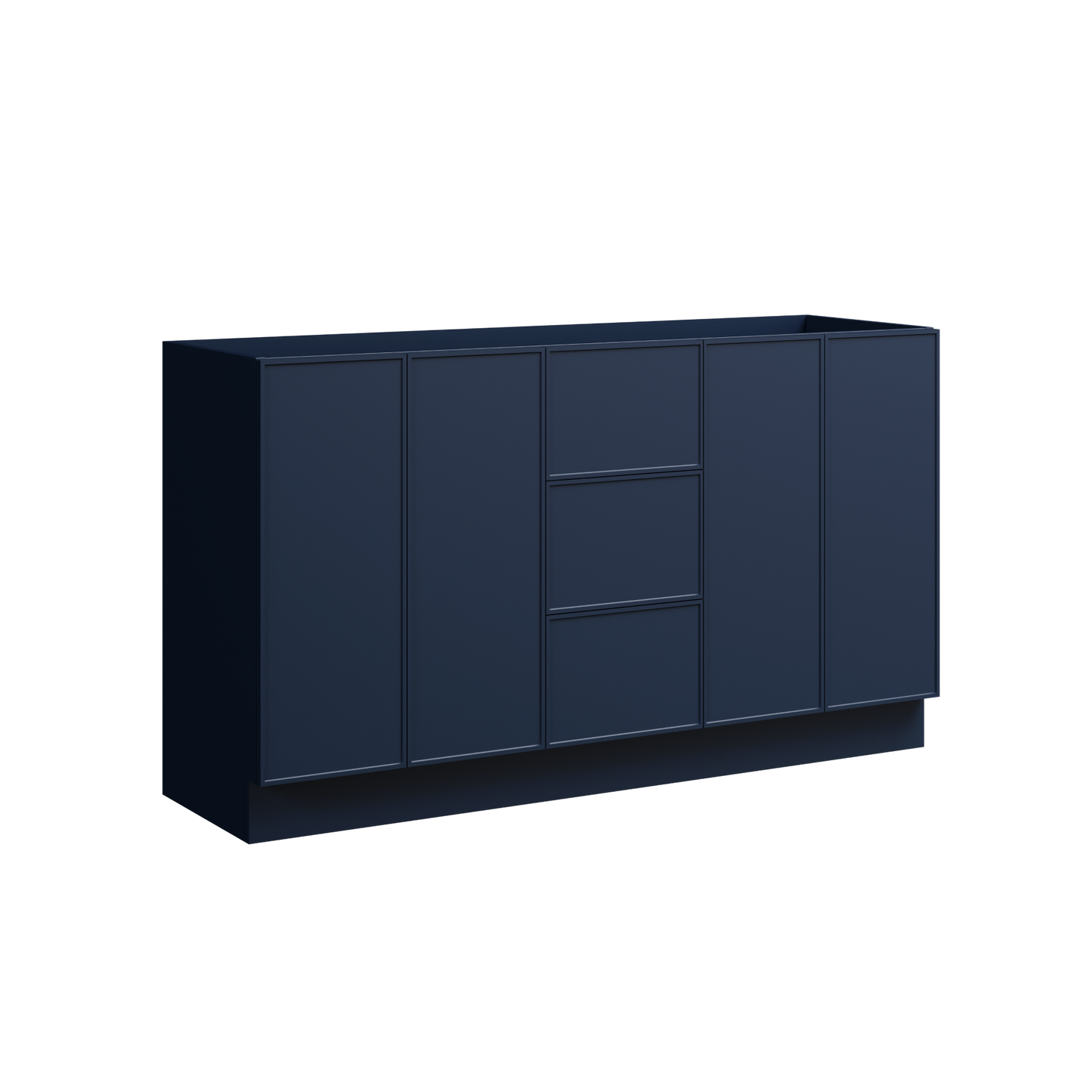 Natick Floor Standing Double Vanity 60 Inch