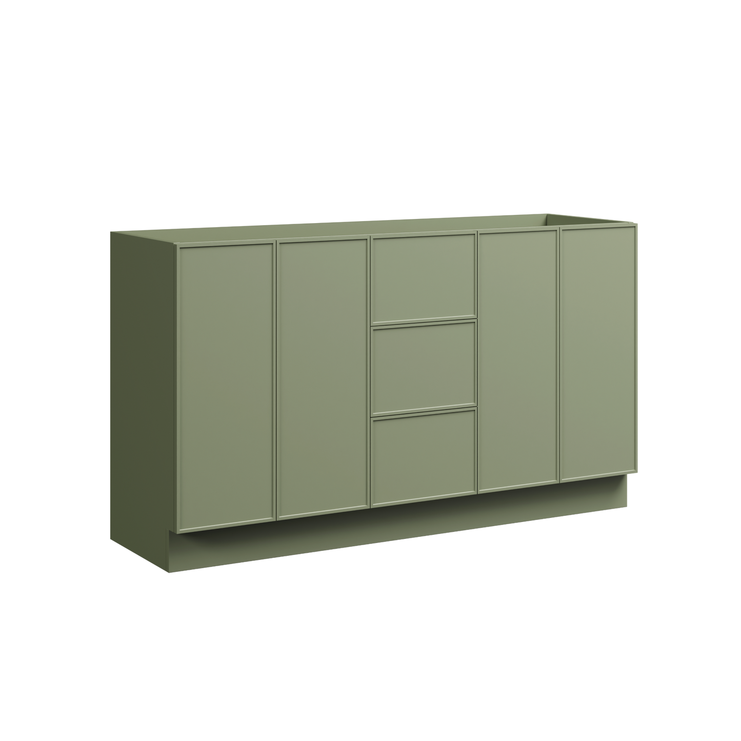Natick Floor Standing Double Vanity 60 Inch