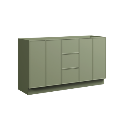 Natick Floor Standing Double Vanity 60 Inch
