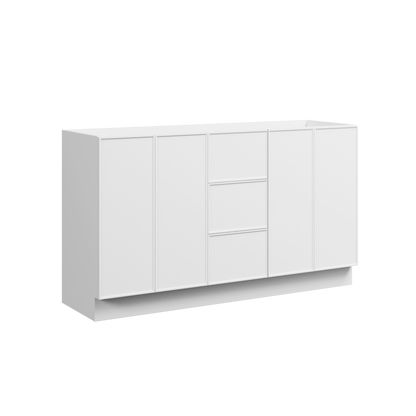 Natick Floor Standing Double Vanity 60 Inch