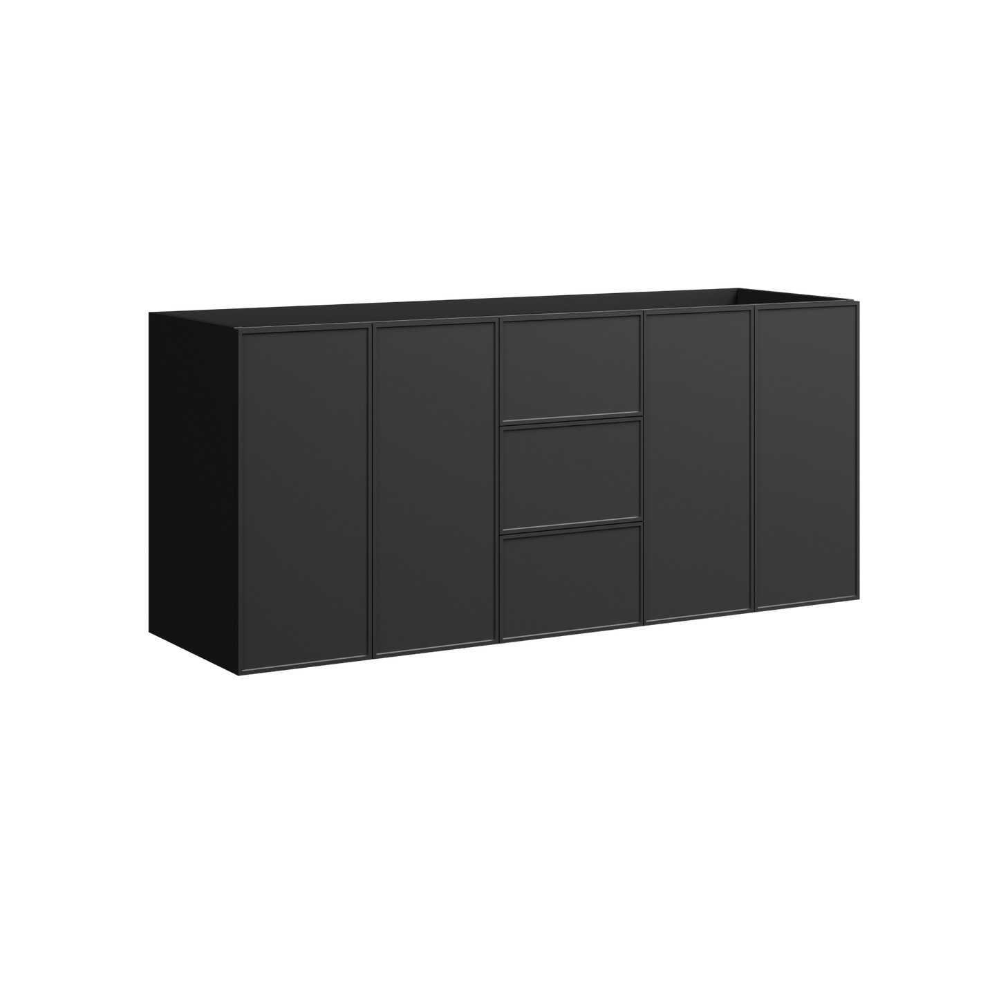 Natick Floor Standing Double Vanity 60 Inch