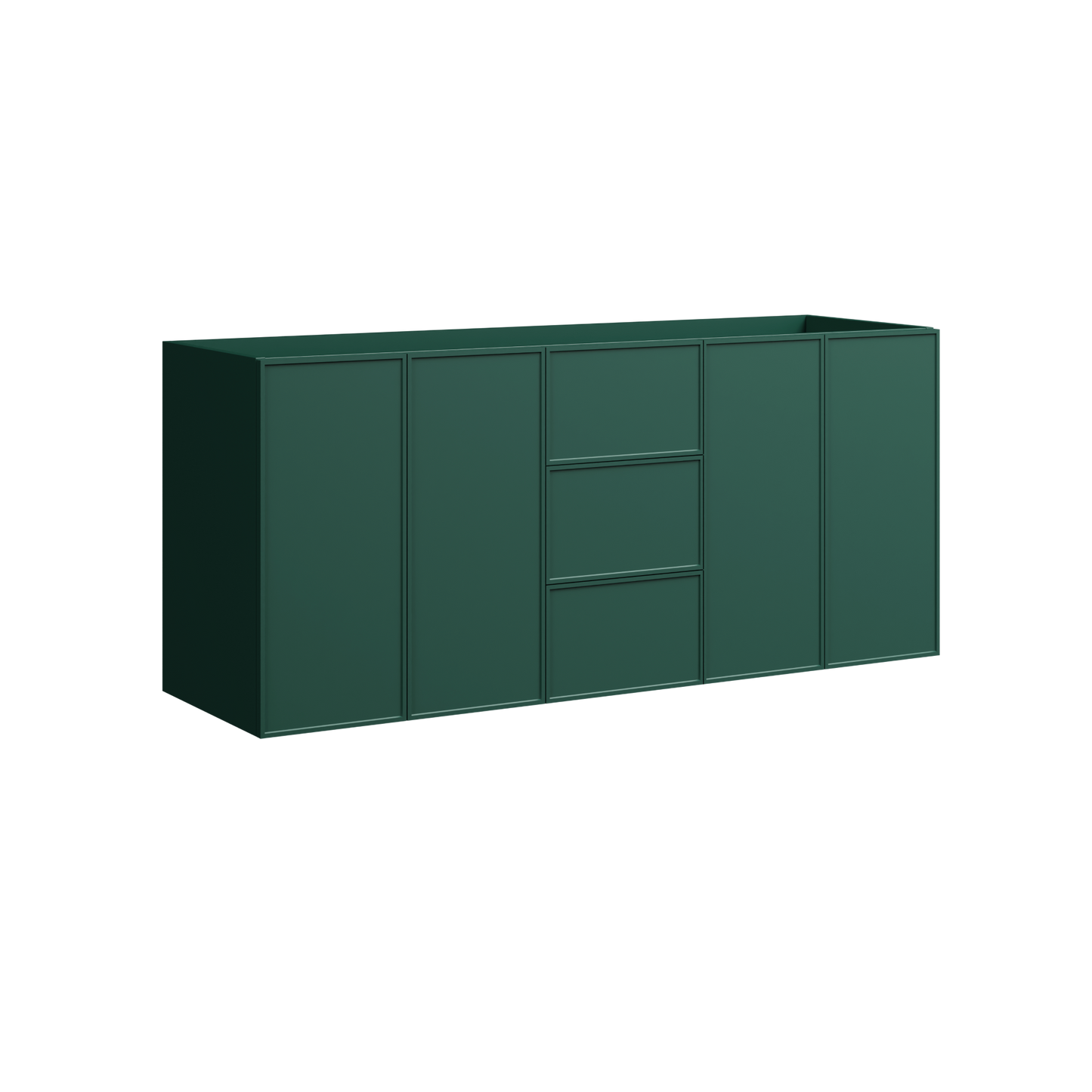 Natick Floor Standing Double Vanity 60 Inch