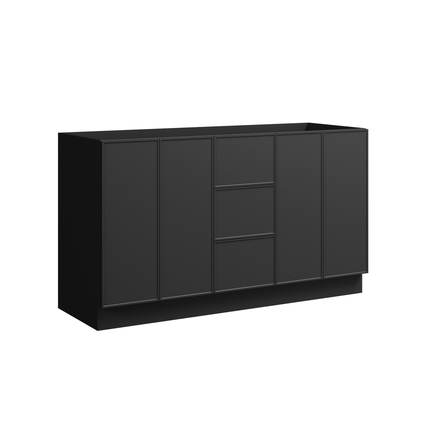 Natick Floor Standing Double Vanity 60 Inch