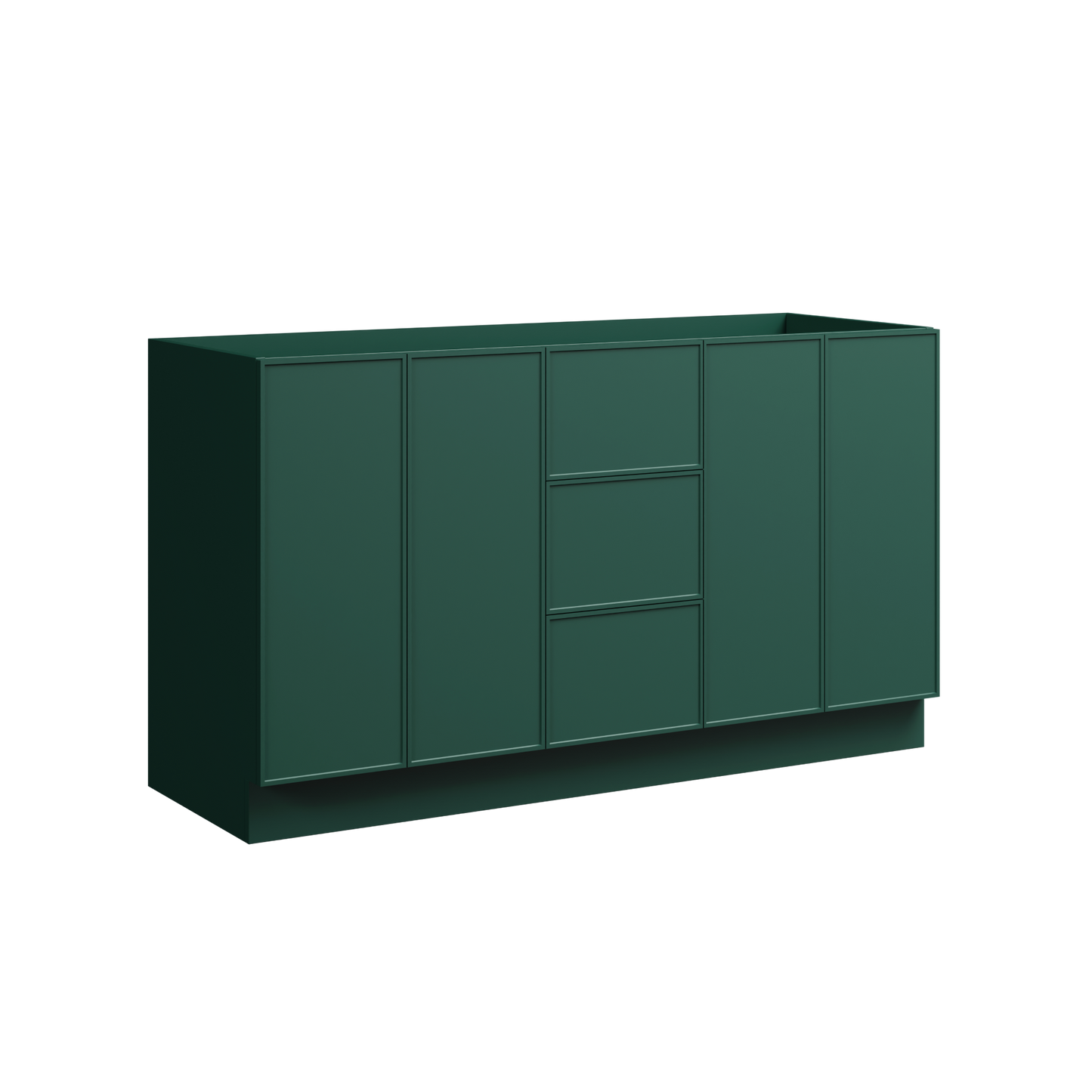 Natick Floor Standing Double Vanity 60 Inch