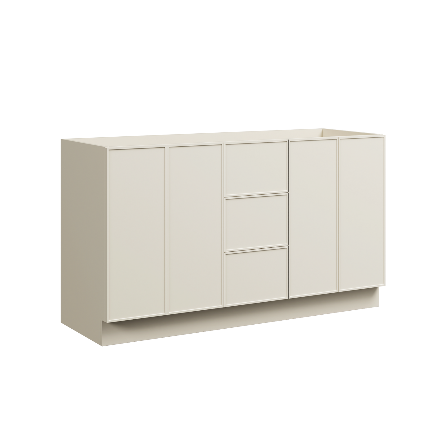 Natick Floor Standing Double Vanity 60 Inch