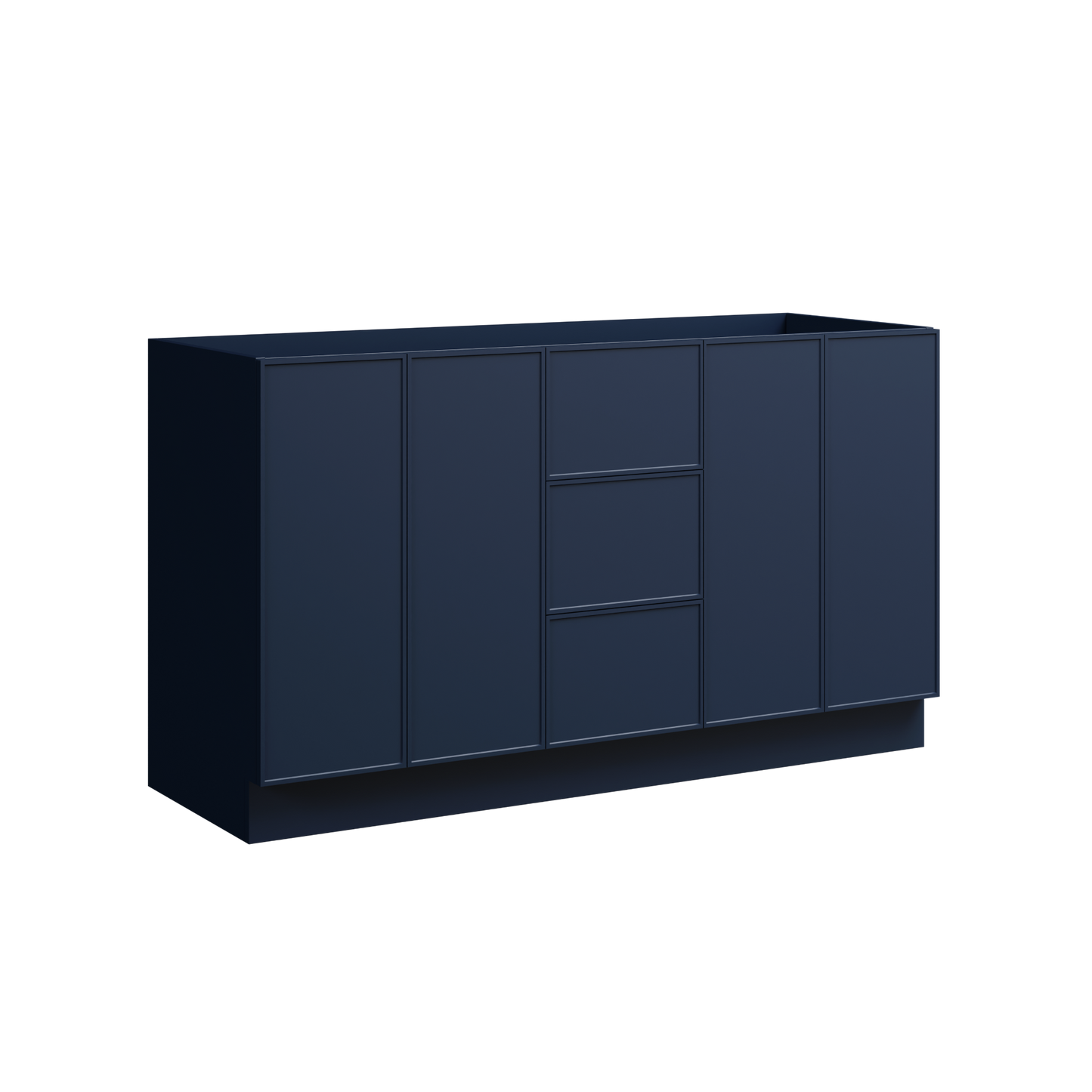 Natick Floor Standing Double Vanity 60 Inch