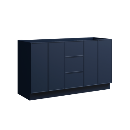 Natick Floor Standing Double Vanity 60 Inch