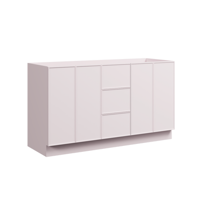 Natick Floor Standing Double Vanity 60 Inch