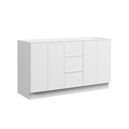 Natick Floor Standing Double Vanity 60 Inch