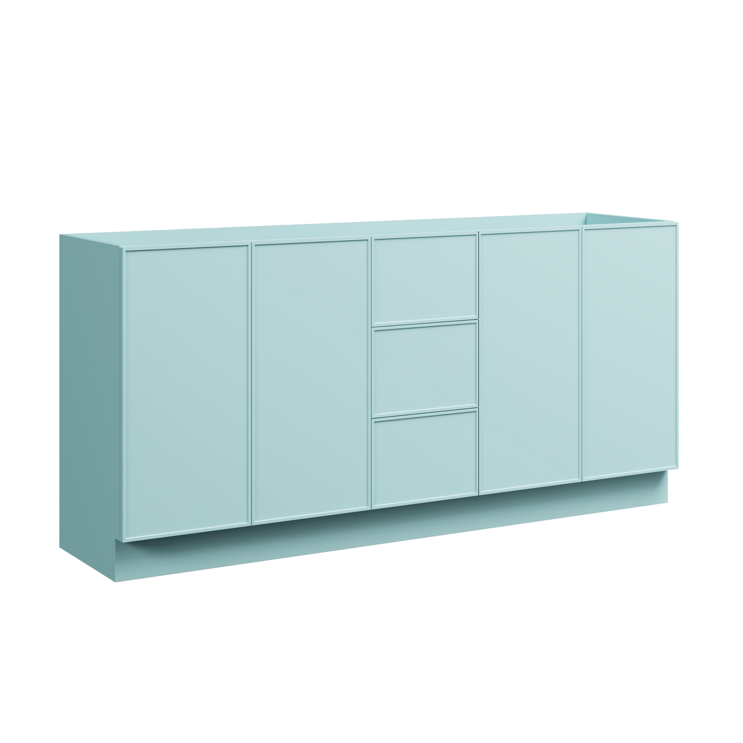 Natick Floor Standing Double Vanity 72 Inch