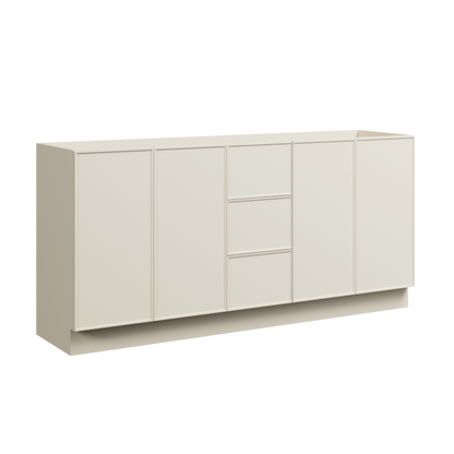 Natick Floor Standing Double Vanity 72 Inch