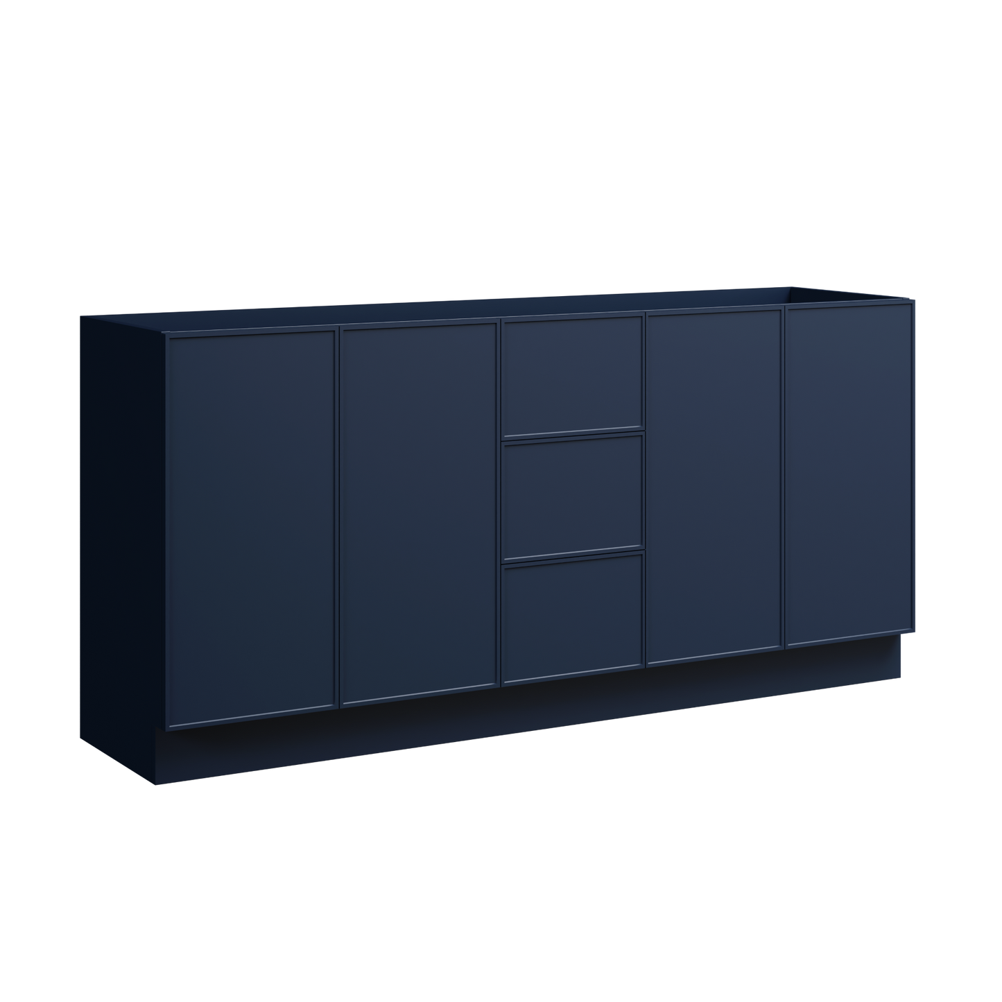 Natick Floor Standing Double Vanity 72 Inch