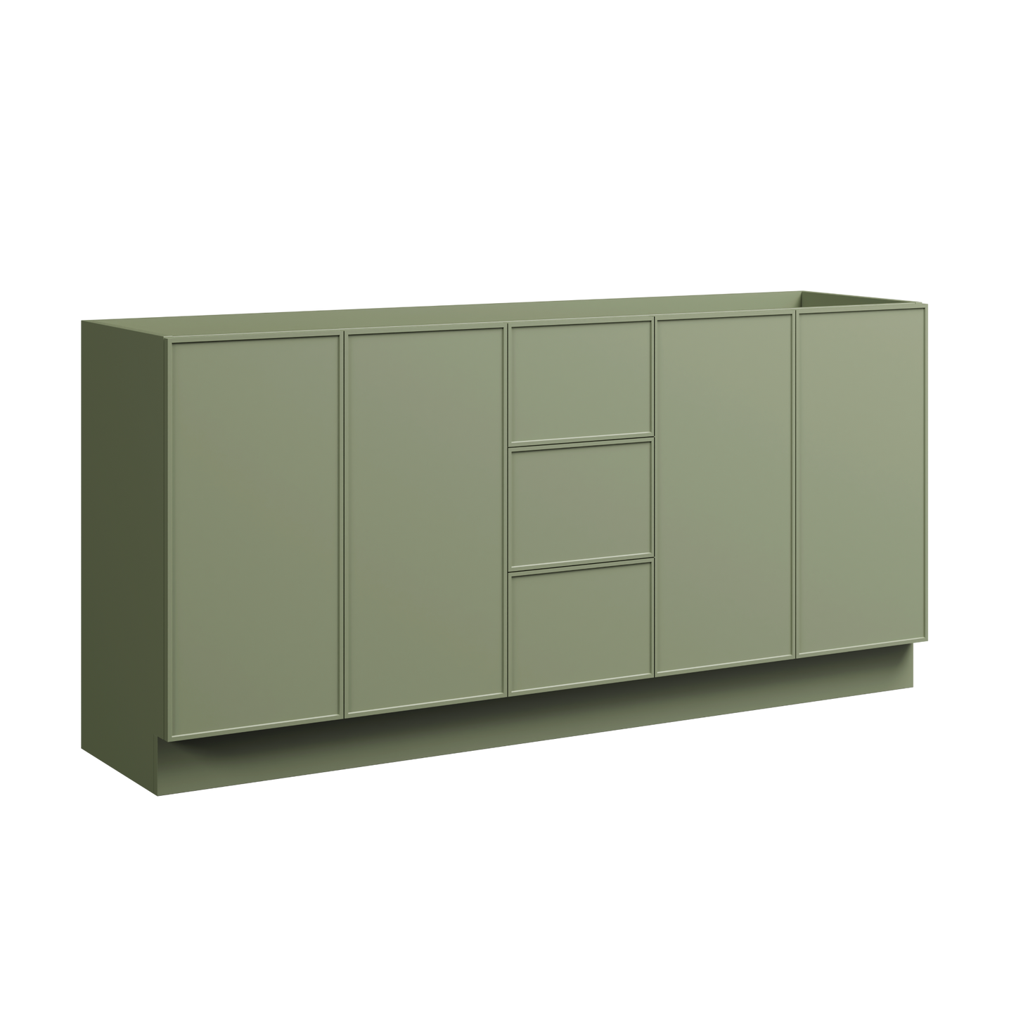 Natick Floor Standing Double Vanity 72 Inch